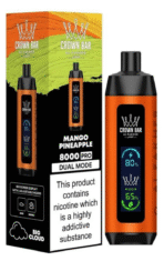 Al Fakher Crown Bar - 8000 Pro Dual Mode - Image 4