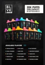 BLVK 20K Puffs Disposable Vape