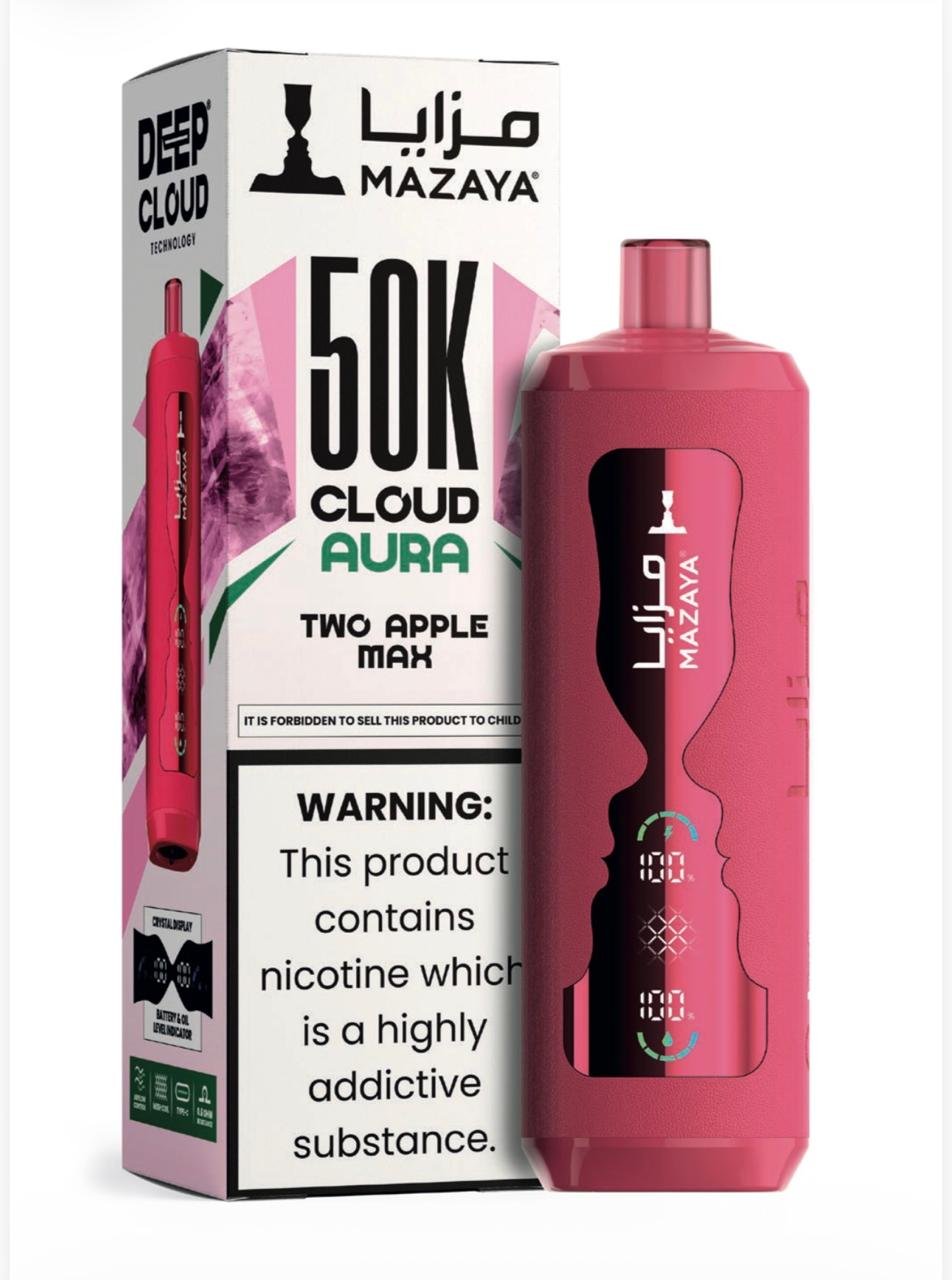 IMG-20260210-WA0163 Mazaya Cloud Aura 50000 Puffs - Image 1