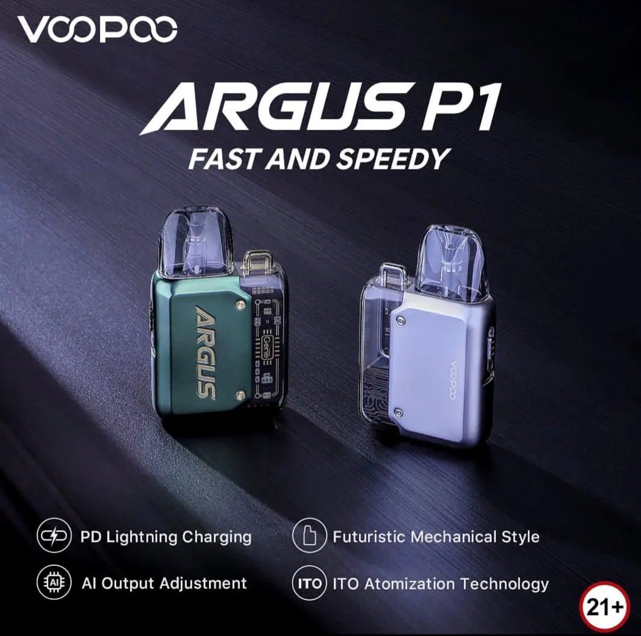 image_77f0a638-5d47-4106-bc46-ec028d8d6ffe_1024x1024@2x VOOPOO Argus P1 Pod Kit - Image 1